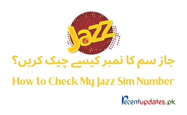 how to check my jazz sim number