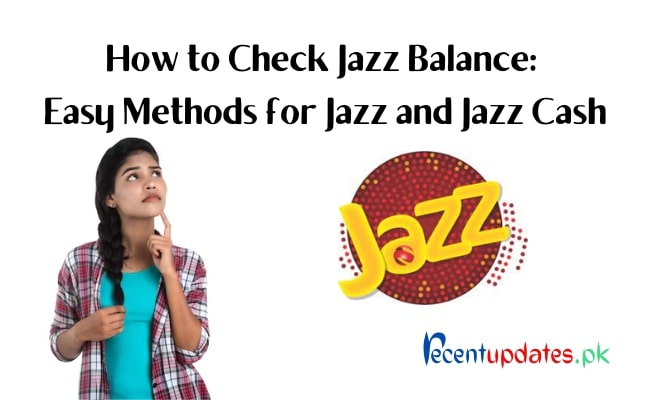 how to check jazz balance easy methods for jazz and jazz cash
