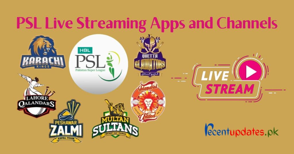 psl 9 2024 live streaming apps and channels