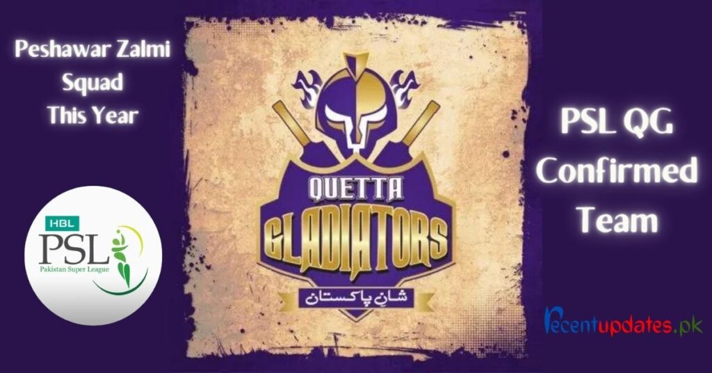 quetta gladiators squad 2024 – psl9 team confirmed